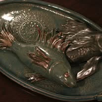 Green Fish Platter